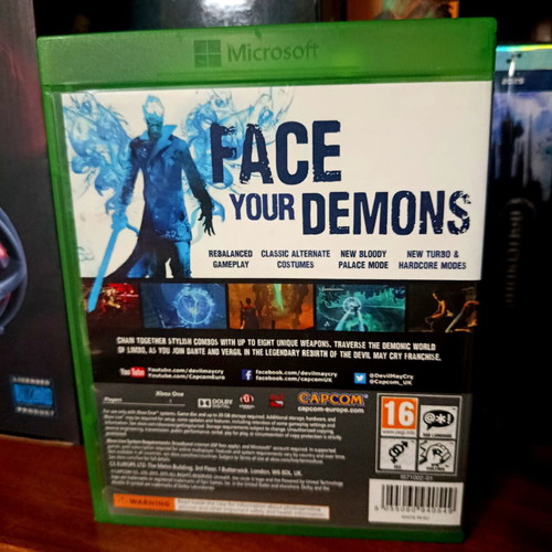 Devil May Cry Definitive Edition Xbox One game like new, English version