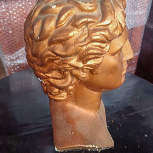 Bust of Alexander the Great used, vintage, over 40 years old