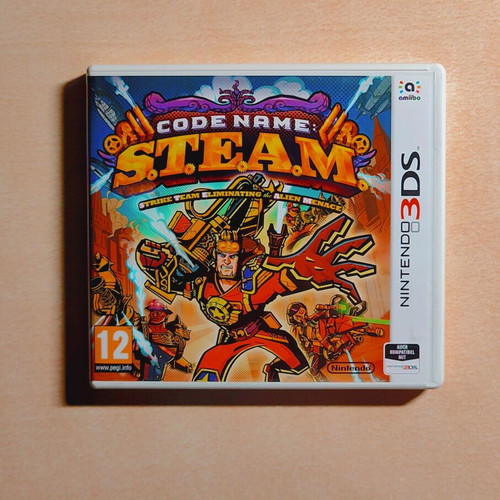 Code Name: S.T.E.A.M. Nintendo 3DS game used, tactical strategy