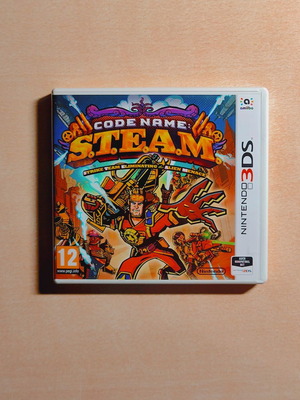 Code Name: S.T.E.A.M. Nintendo 3DS game used, tactical strategy