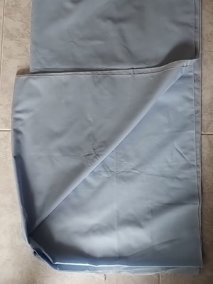 Cotton fabric single piece 8 meters by 90 centimeters new
