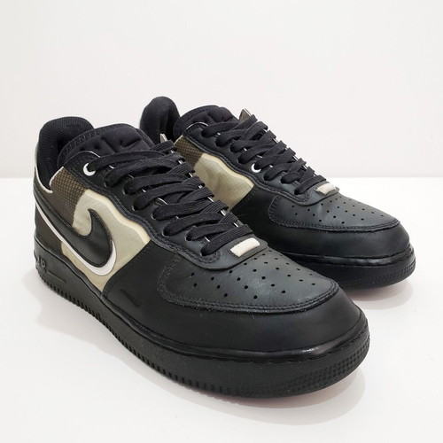 Nike Air Force 1 React sneakers used, size 41.5-42, black and green