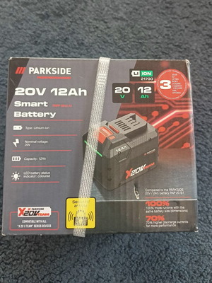 Parkside Performance Smart Μπαταρία 20V 12Ah Νέα