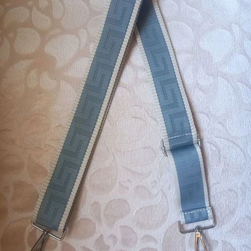 Shoulder bag like new, grey synthetic leather