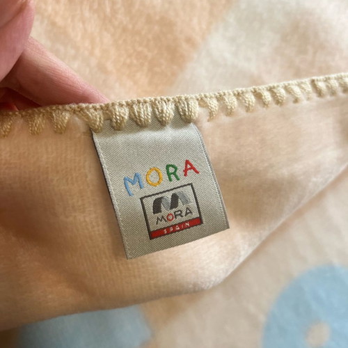 Mora Spain baby blanket like new