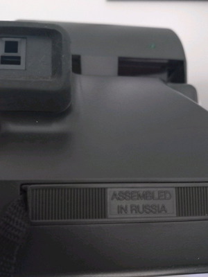 Polaroid camera used