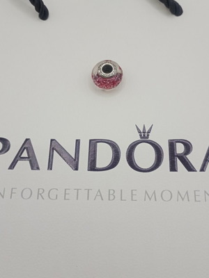 Pandora Murano charm new, silver
