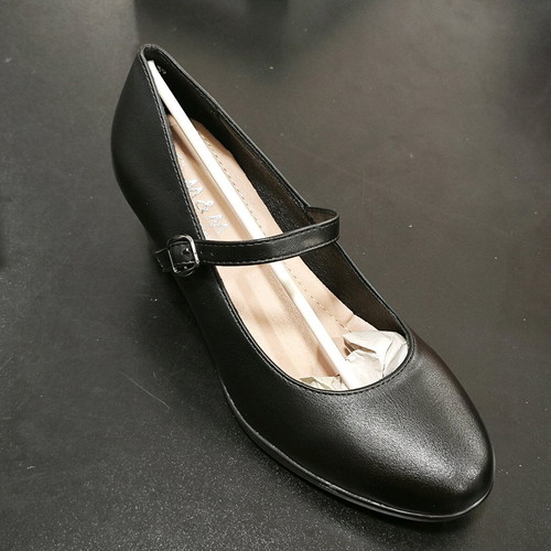 Ustyle traditional dance shoes black new, 6cm heel size 39