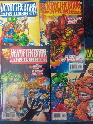 Heroes Reborn: The Return 01-04 like new