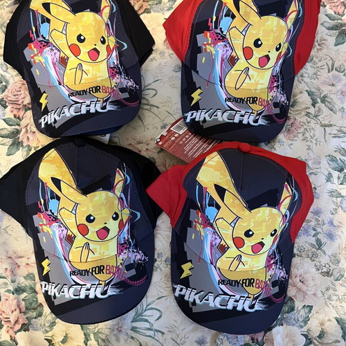 Pokémon hats new, various designs and sizes
