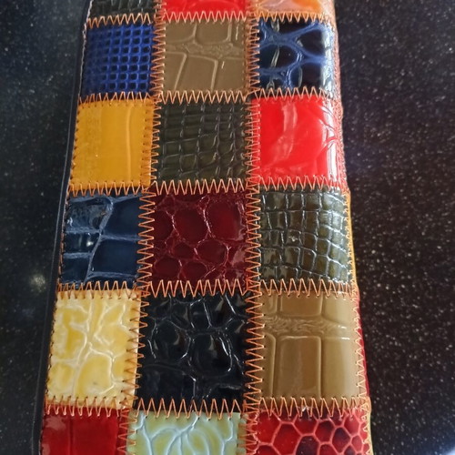 Leather large wallet