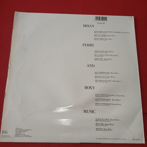 Bryan Ferry The Ultimate Collection LP used, rock