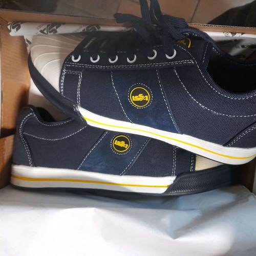 ISSA Harlem S1P-SRA HRO Athletic Safety Shoe new blue