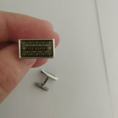 Ted Baker cufflinks like new, silver