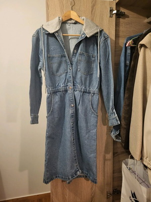 Celestino denim dress new, blue, size L