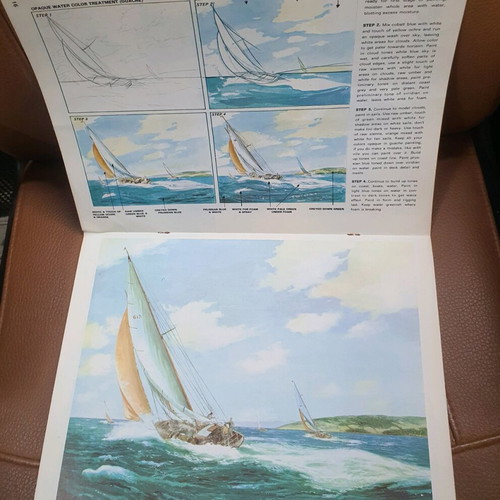 How to Paint Boats book used