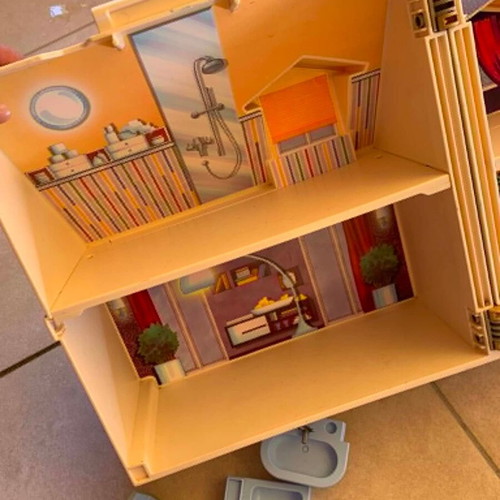 Playmobil vintage portable house 2005 geobra used