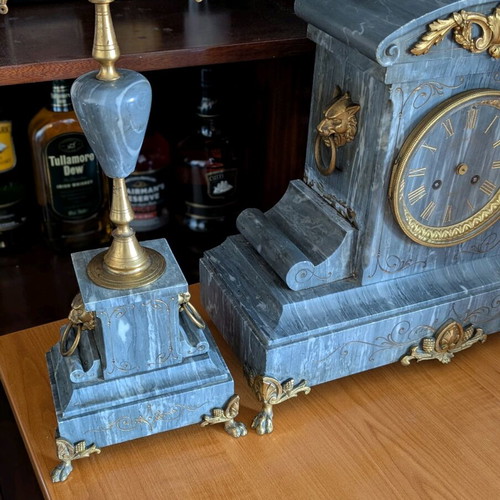 Medaille D'Argent Vincenti & Cie 1855 French antique clock used