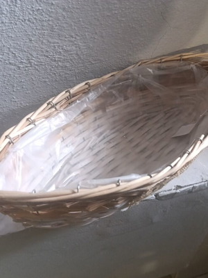 Wicker flowerpot new