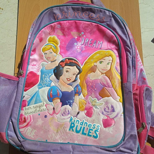 GIM Disney Princess school anatomical backpack used