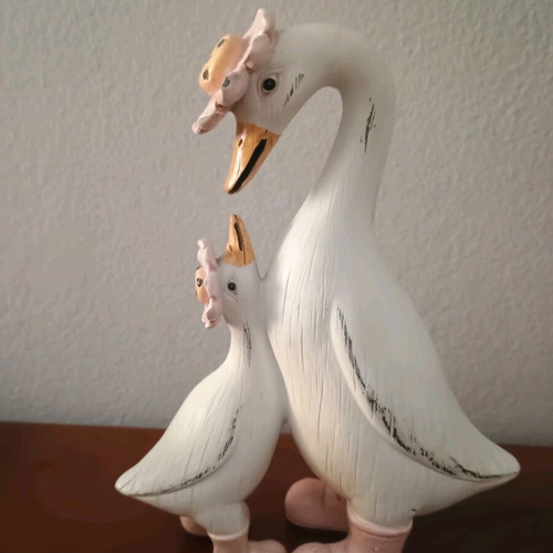 Figure with geese used