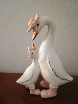 Figure with geese used