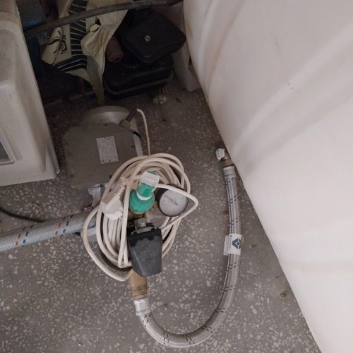 Water tank 500L and Foras KM 214 pump set