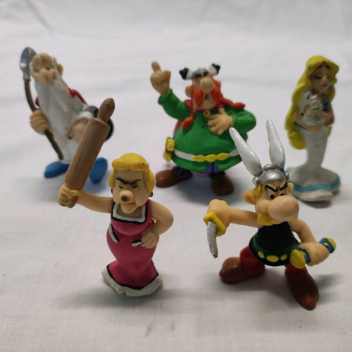 Asterix collectible figures like new set of 5