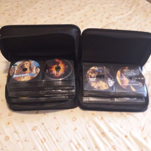 DVD collection like new, 150 discs with movies and documentaries