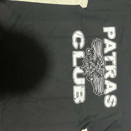Paok Fc short-sleeve shirt new, size S, black and white
