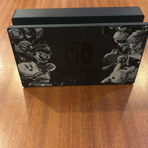Nintendo Switch dock used, Super Smash Bros edition