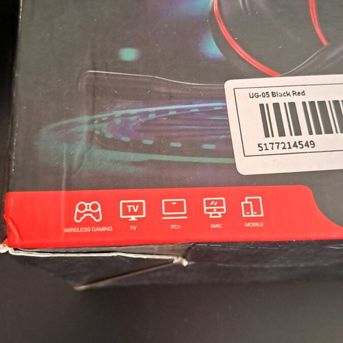 Gaming Headset Kofire UG-05 used with 3D surround sound and wireless connection