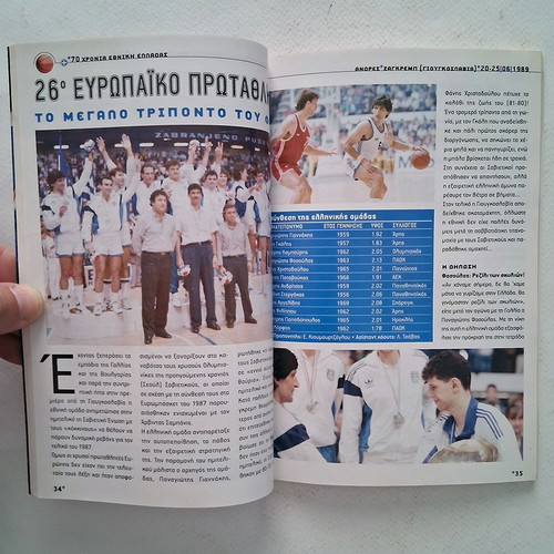70 Years Greek National Basketball Team book used