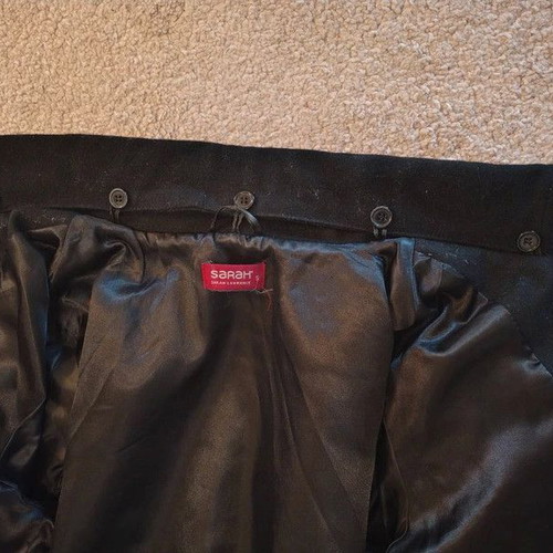 Sarah Lawrence jacket used, black, size S