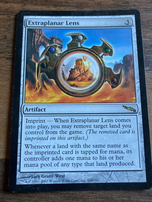 Extraplanar Lens Mtg used, Mirodin version