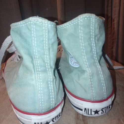Converse All Star Chuck Taylor used, size 36, pistachio