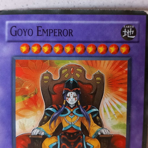 Yu-Gi-Oh! Goyo Emperor BOSH-JP044 used, 4 pieces