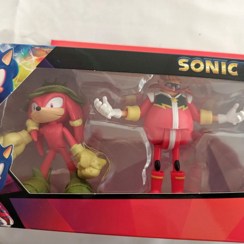 Sonic Prime Action Figures Set with 2 Memory Games and Album Gift