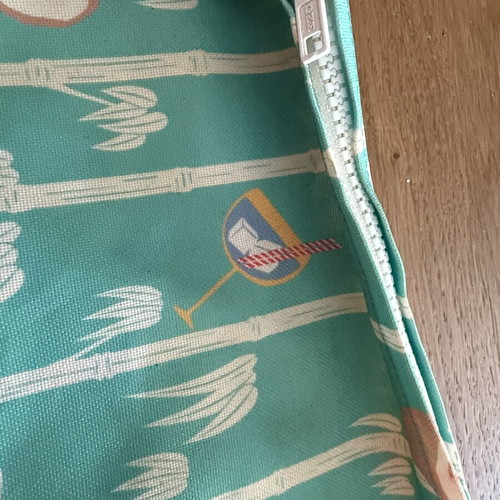 Aloe Colours waterproof beach bag, turquoise