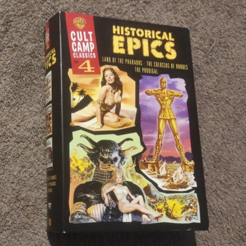 Historical Epics Cult Camp Classics Vol 4 DVD like new