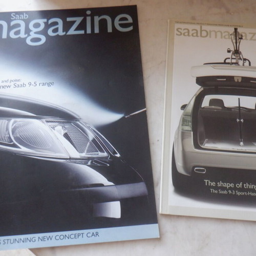 Saab Magazine official issues, set of 2, Greek