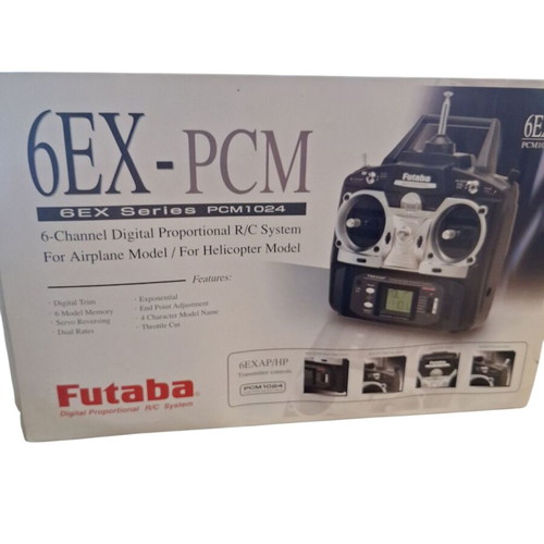 6-channel modeling console like new for airplane and helicopter