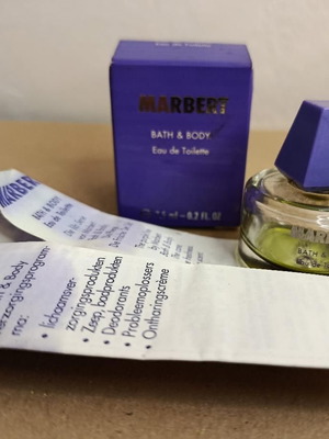 Μίνι άρωμα Bath & Body by Marbert μεταχειρισμένο, Eau de Toilette 7,5 ml