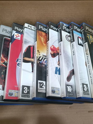 Παιχνίδια PlayStation 2 μεταχειρισμένα, πακέτο 9 τεμαχίων