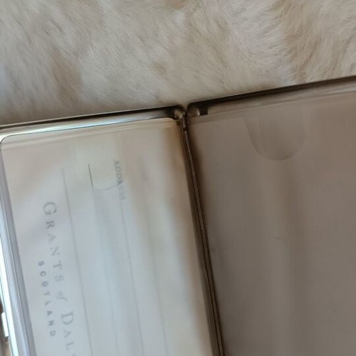 Dalvey Vintage Cardholder New, Silver and Gold, 6 Cards