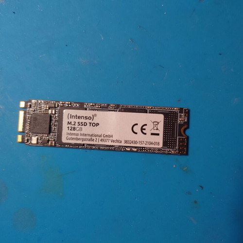 Intenso 128 GB M.2 SSD SATA III like new