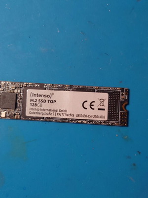 Intenso 128 GB M.2 SSD SATA III like new