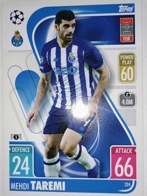 Mehdi Taremi FC Porto collectible card used