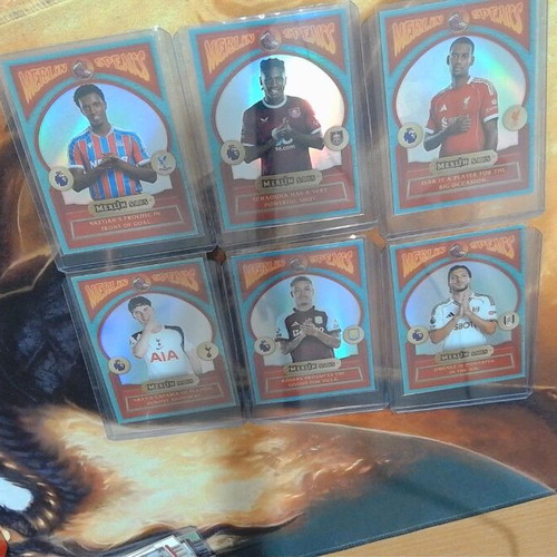 2026 Topps Merlin Premier League Merlin Speaks Insert Lot 6 Cards near mint