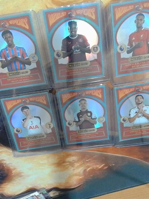 2026 Topps Merlin Premier League Merlin Speaks Insert Lot 6 Cards near mint